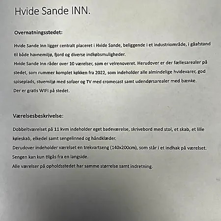 Hvide Sande Inn Motel *